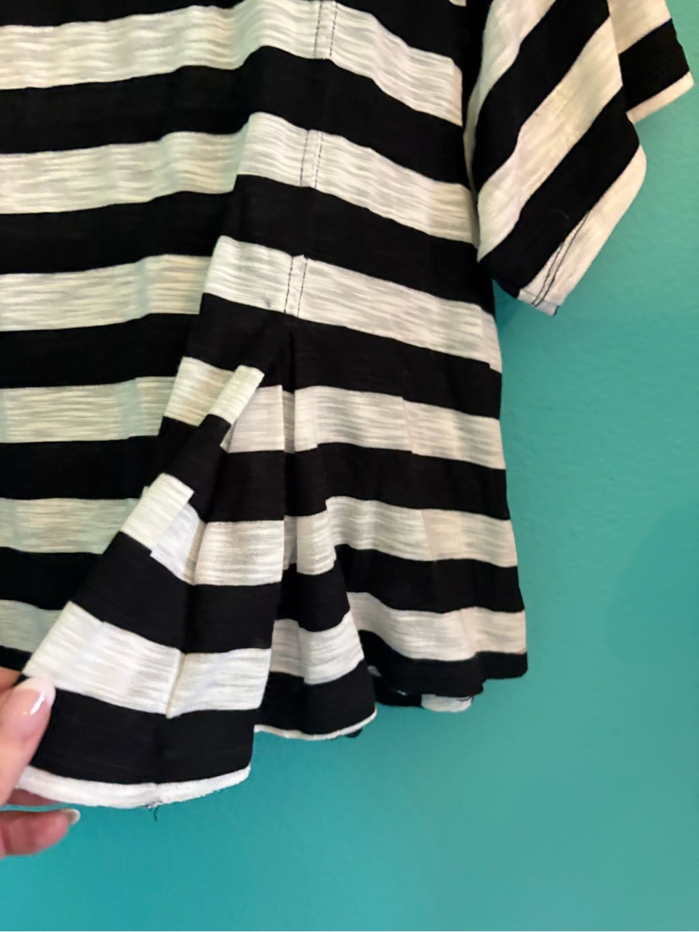 We the Free striped flowy top NWT - Picture 7 of 8